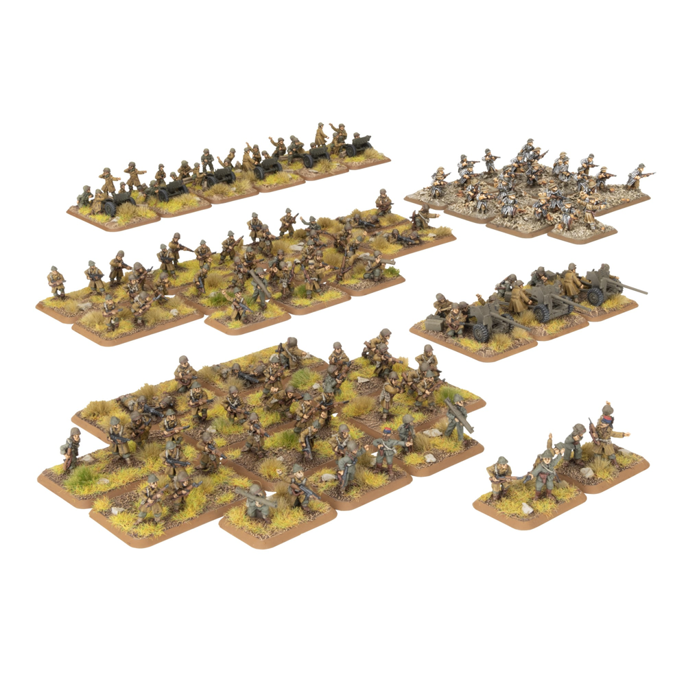 Flames of War WW2: French Starter Force - Compagnie de Tirailleurs Rifle Company (New Arrival)