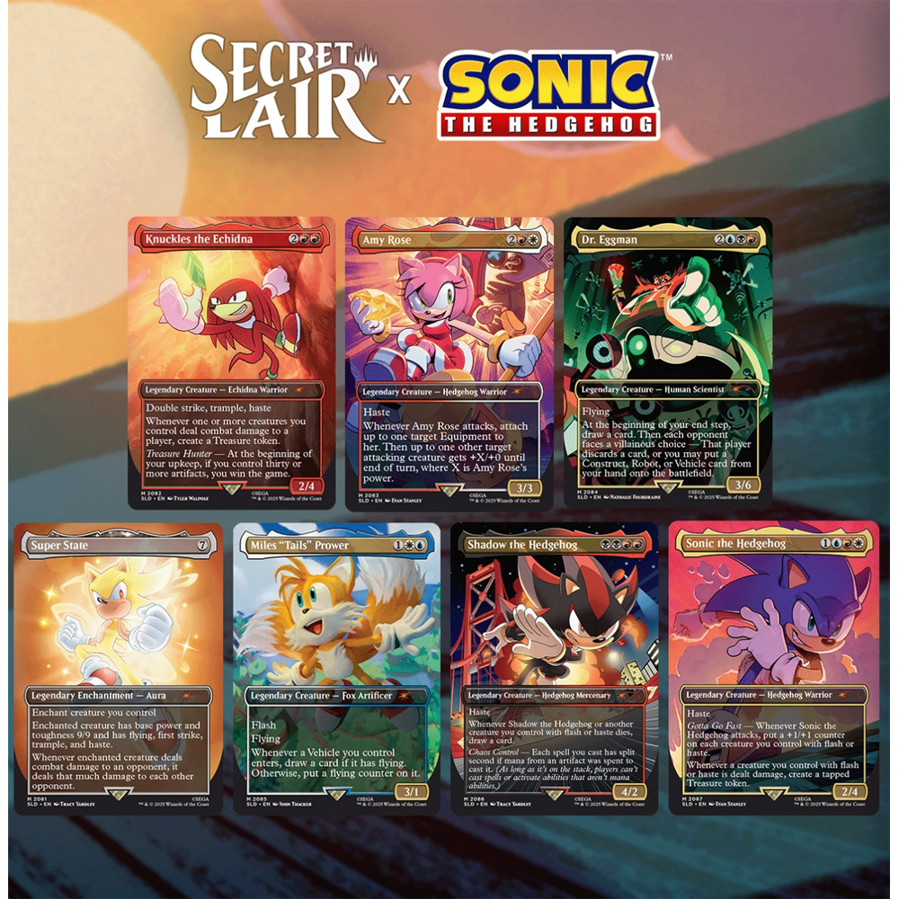 MTG: Secret Lair X Sonic the Hedgehog - Friends & Foes (Non-foil) (New Arrival)