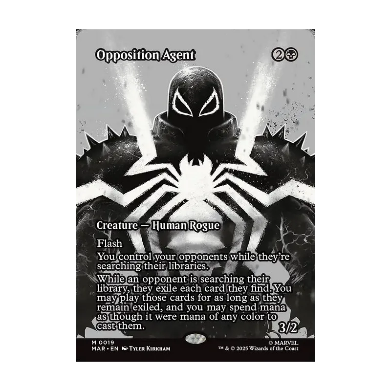 Opposition Agent (Borderless) - Marvel Universe (Near Mint)