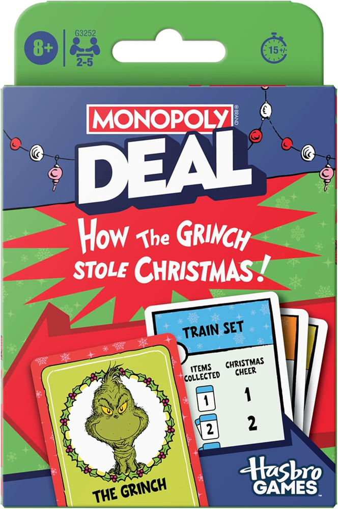 Monopoly Deal: How the Grinch Stole Christmas (Preorder)