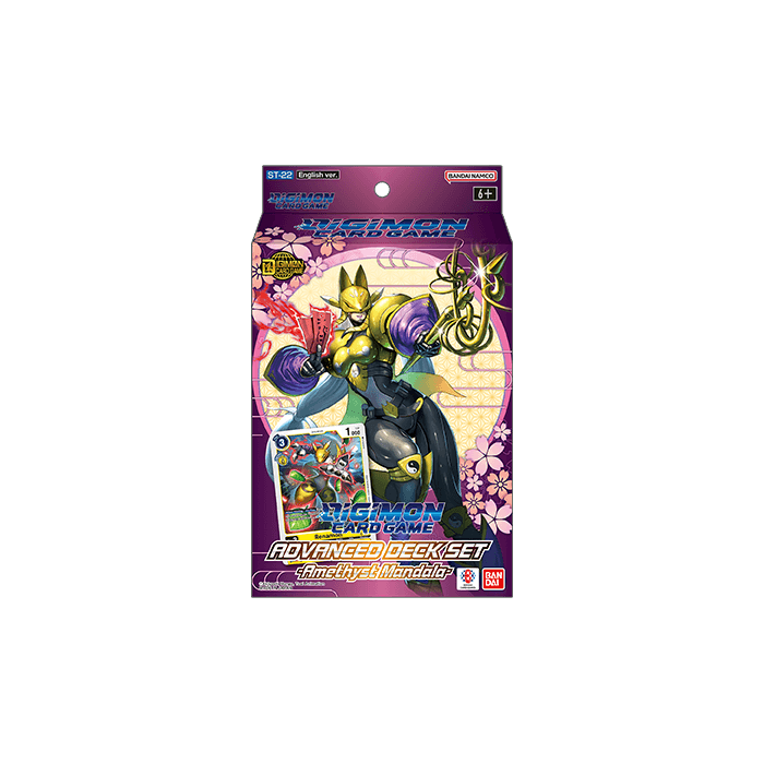 Digimon TCG: Advanced Deck [ST-22] Amethyst Mandala (New Arrival)