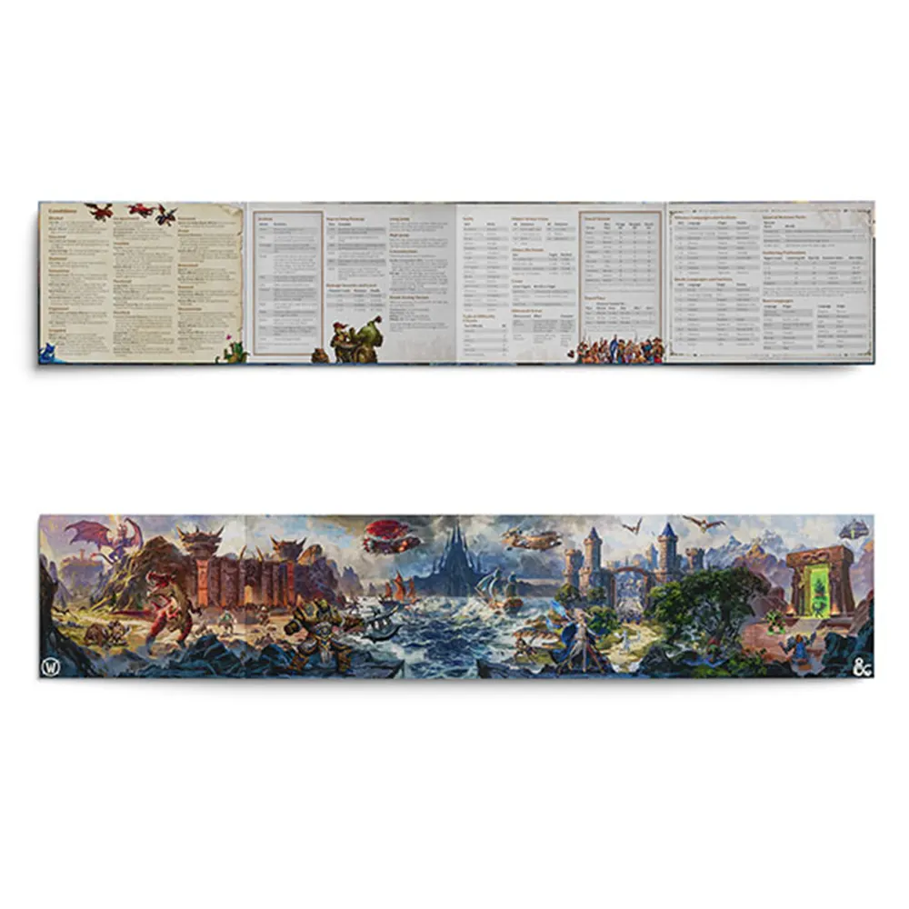 D&D 5E RPG: World of Warcraft DM Screen (Preorder)