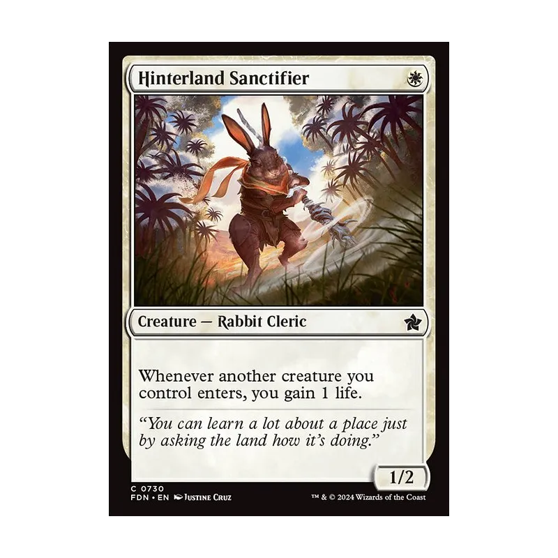 Hinterland Sanctifier - Foundations (Near Mint)
