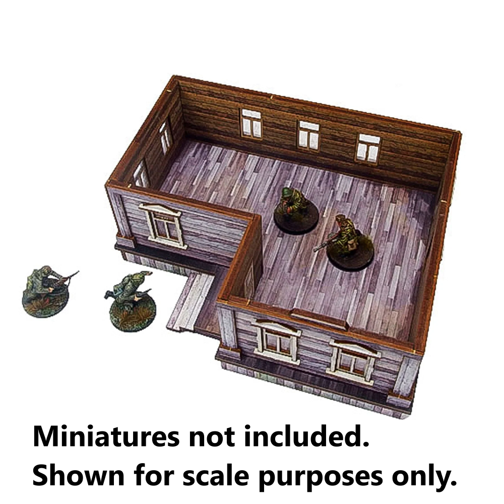 Bolt Action HDF Terrain: WW2 Ostfront Village - Iwan's House