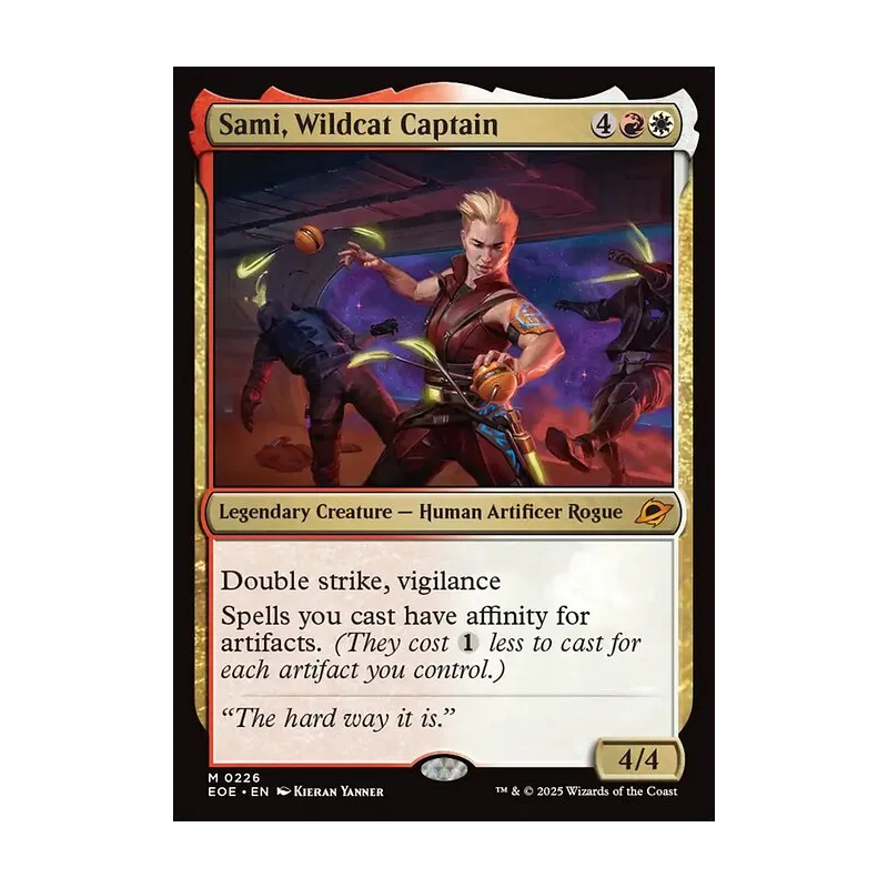 Sami, Wildcat Captain - Edge of Eternities (Near Mint)