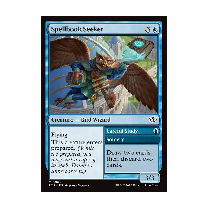 Spellbook Seeker // Careful Study - Secrets of Strixhaven (Near Mint)
