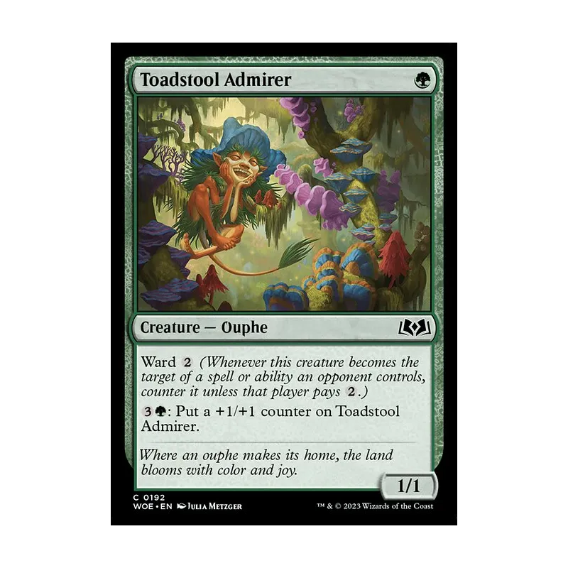 Toadstool Admirer - Wilds of Eldraine (Near Mint)