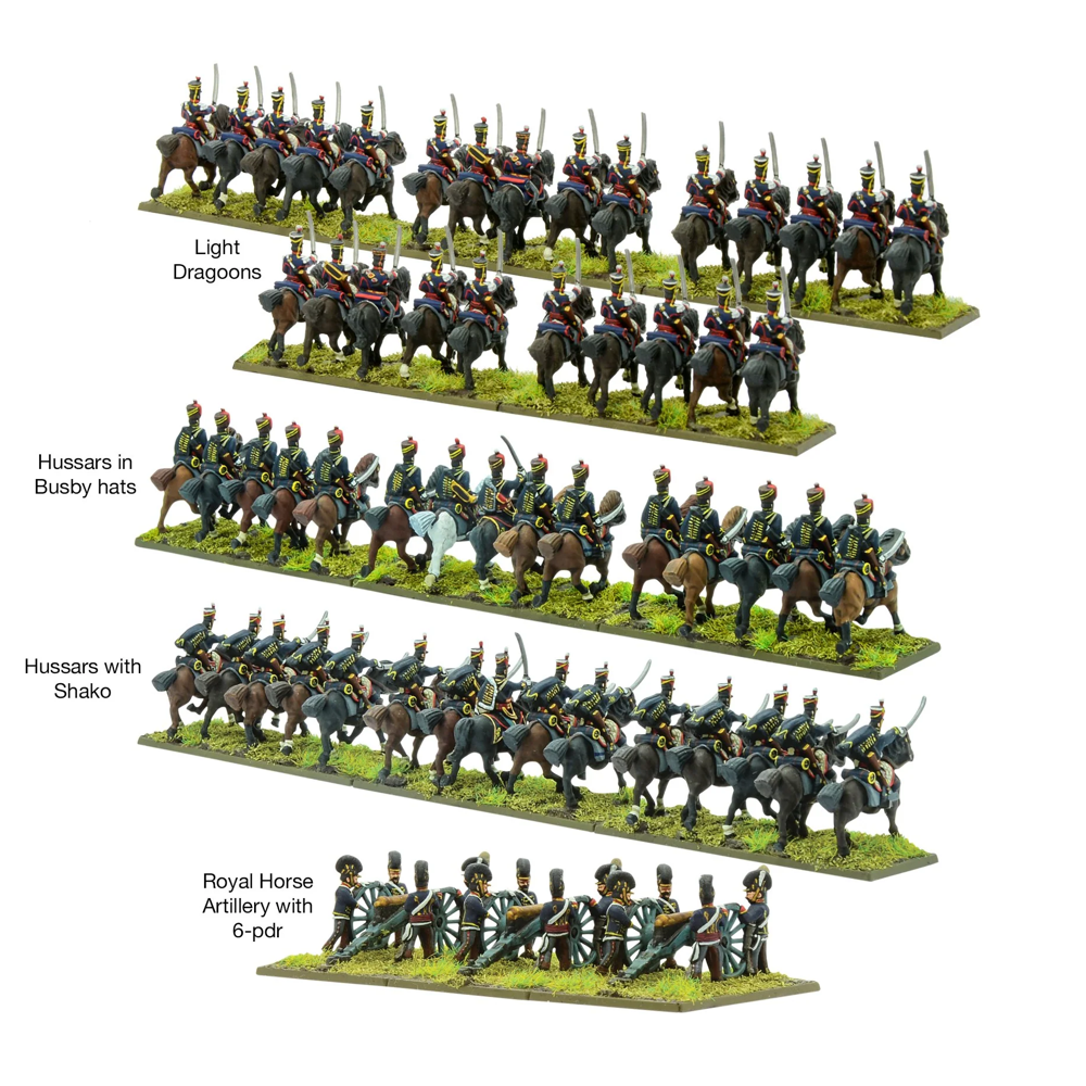 Black Powder Epic Battles: Waterloo - British Light Cavalry Brigade
