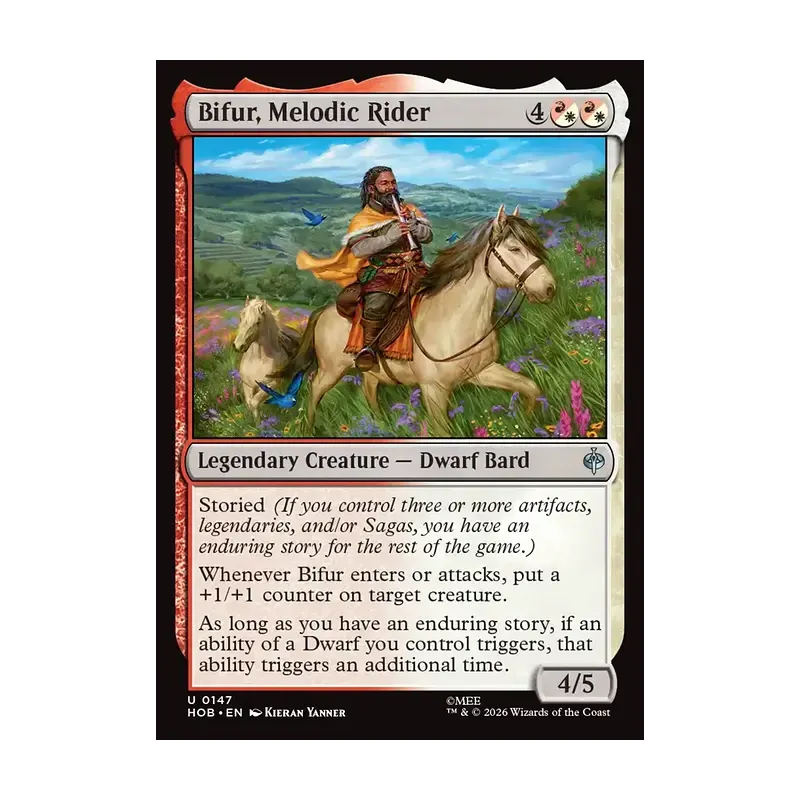 Bifur, Melodic Rider - The Hobbit (Near Mint)