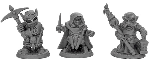 Bones Black: Deep Gnome Warriors (3)