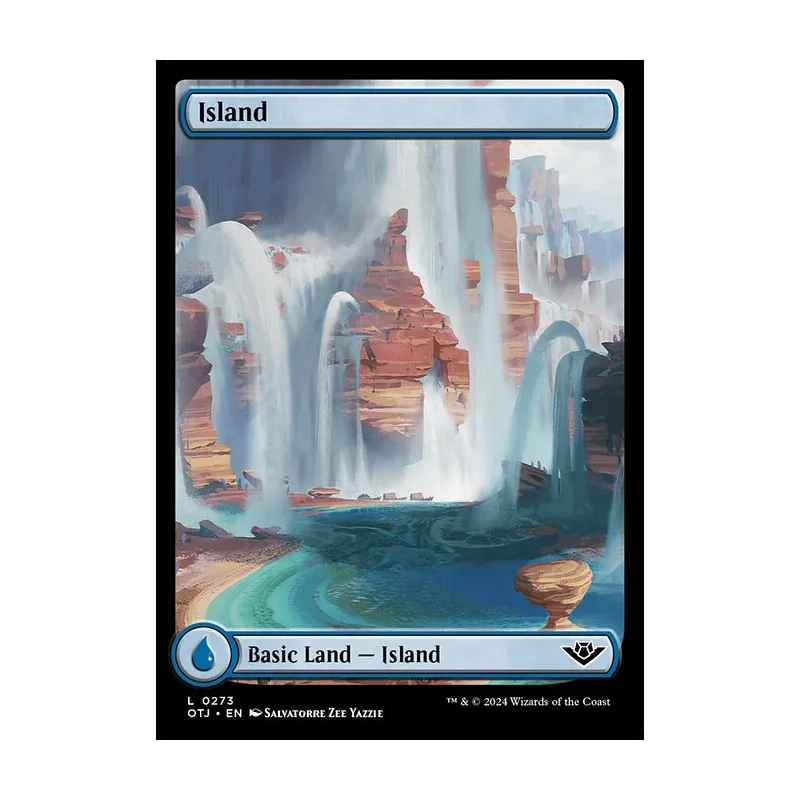 Island (0273) - Outlaws of Thunder Junction (Near Mint)