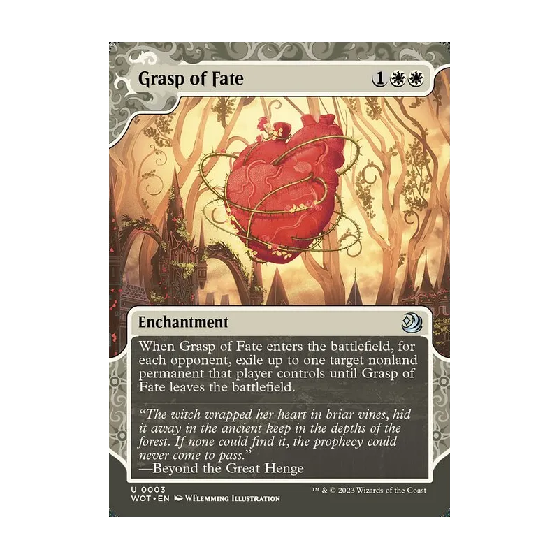 Grasp of Fate - Wilds of Eldraine: Enchanting Tales (Near Mint)