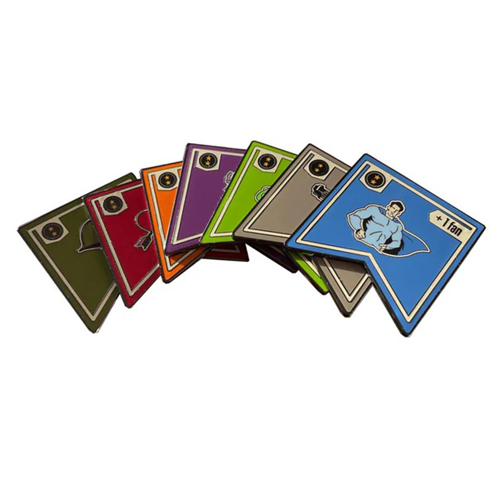 Age of Comics: The Golden Years - Enamel Mastery Tokens