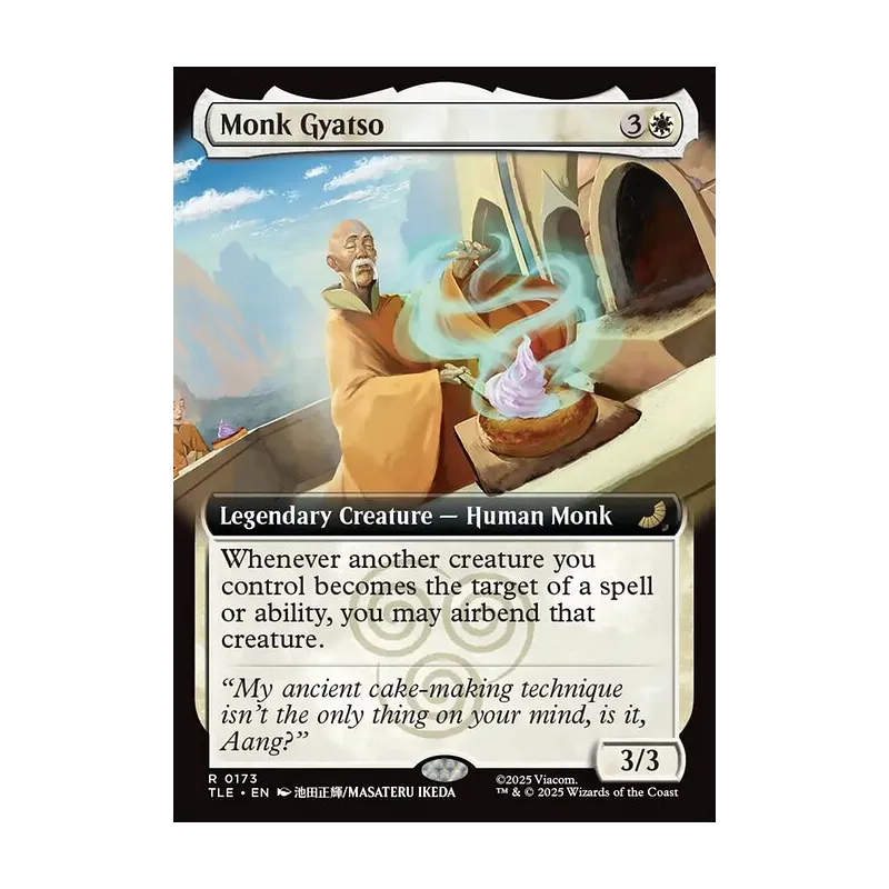 Monk Gyatso (Extended Art) - Avatar: The Last Airbender Eternal (Near Mint)