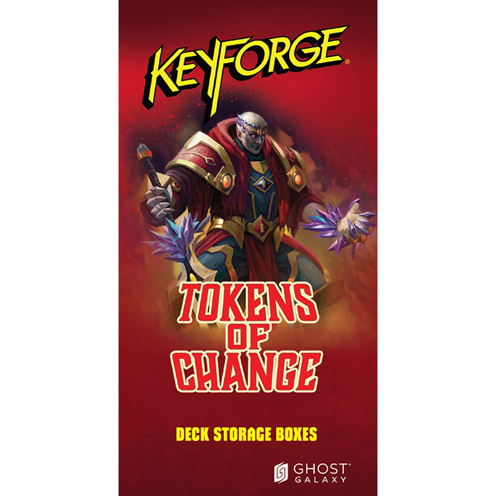 KeyForge Deck Storage Boxes: Tokens of Change KeyForge Deck Storage Boxes: Tokens of Change