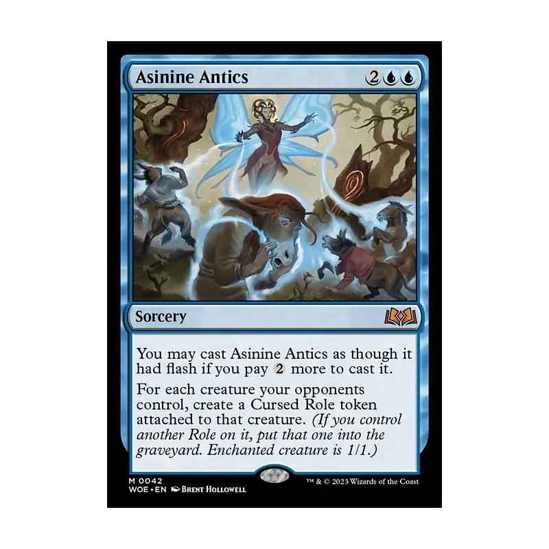Asinine Antics - Wilds of Eldraine (Near Mint)