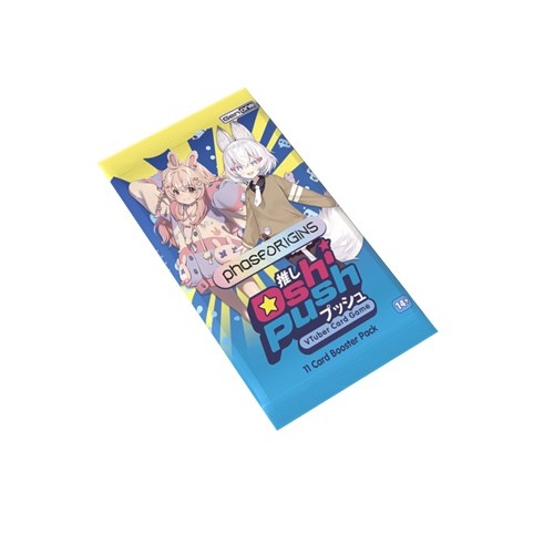 Oshi Push TCG: Gen One Phase Origins - Booster Pack (New Arrival) Oshi Push TCG: Gen One Phase Origins - Booster Pack (New Arrival)