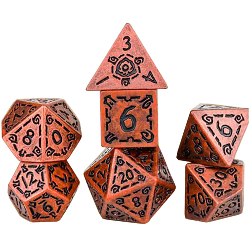 Sirius Dice: Illusory Metal - Copper (7) (Clearance)