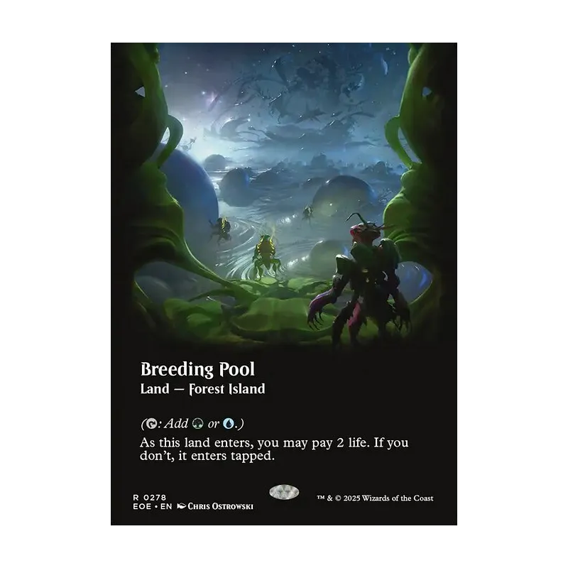 Breeding Pool (Borderless) - Edge of Eternities (Near Mint)
