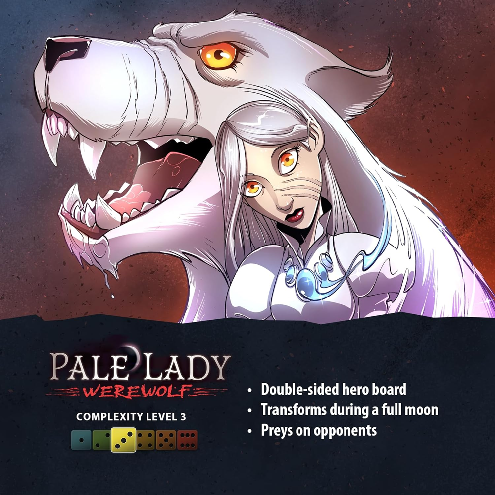 Dice Throne: Hero Pack - Pale Lady (Preorder)