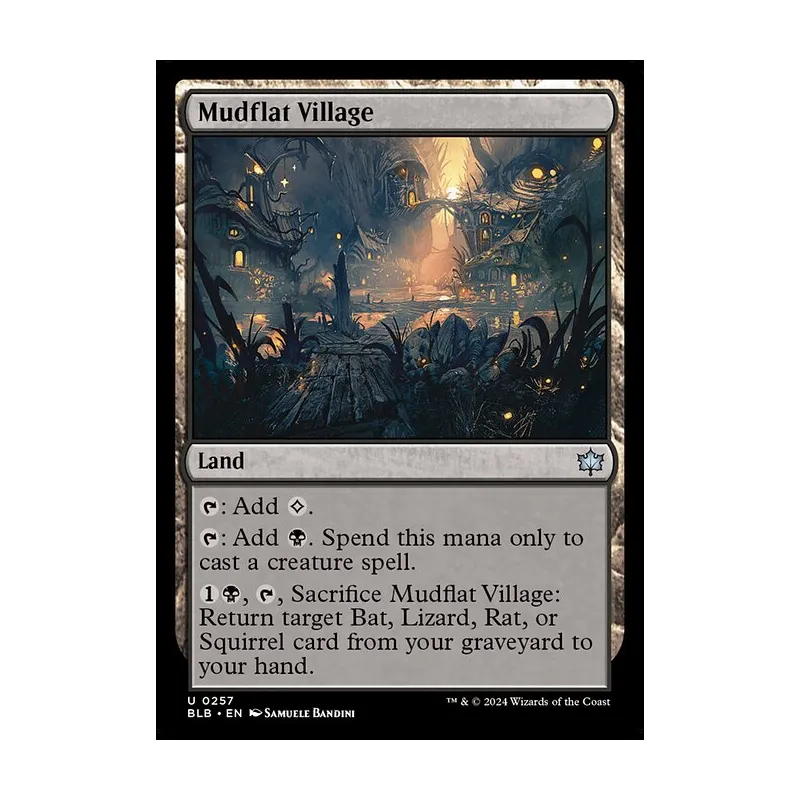 Mudflat Village - Bloomburrow (Near Mint)