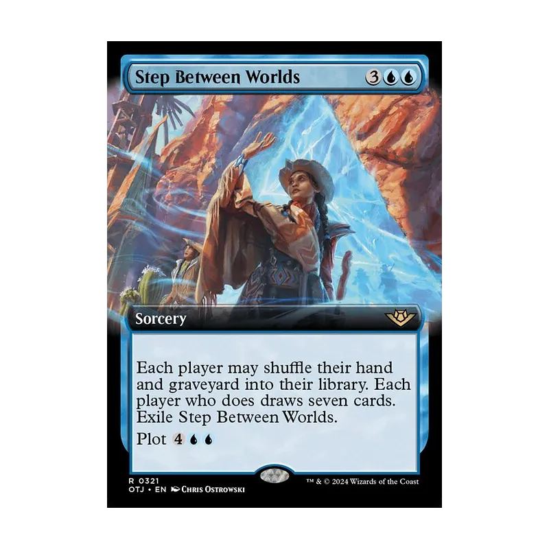 Step Between Worlds (Extended Art) - Outlaws of Thunder Junction (Near Mint)