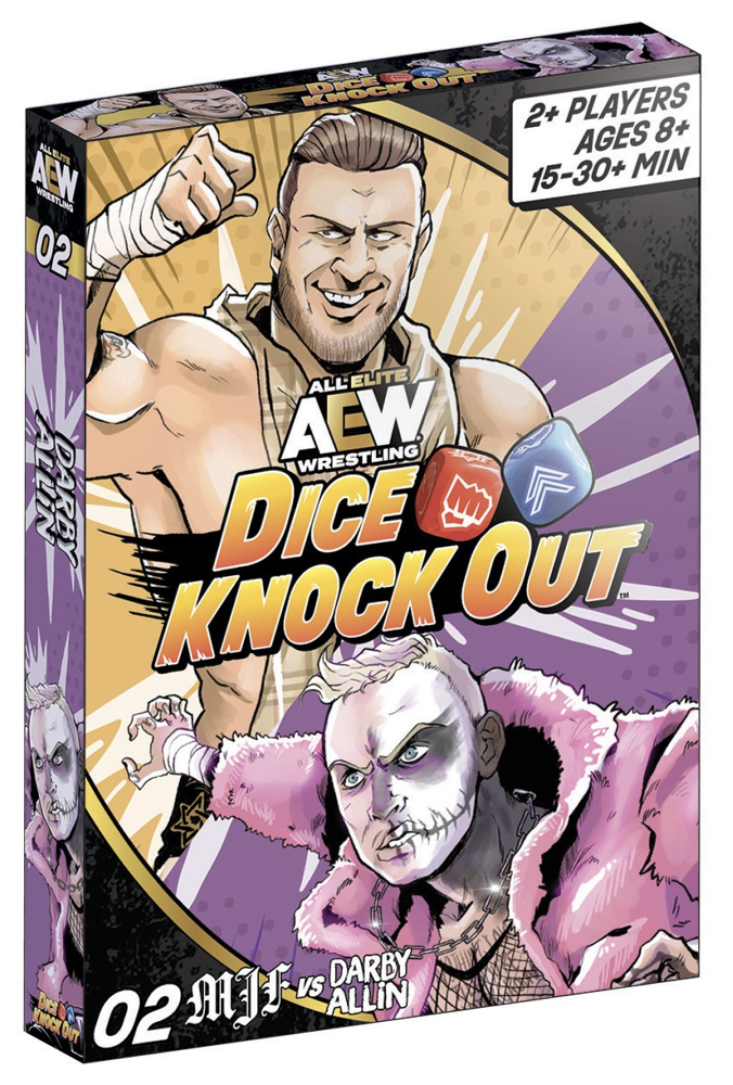 AEW Dice Knock Out: Set 02 - MJF Vs Darby Allin (Preorder)