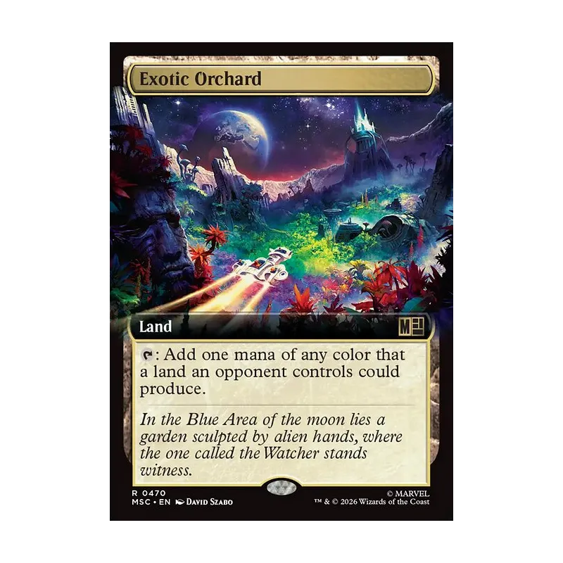 Exotic Orchard (Extended Art) - Marvel Super Heroes Commander (Near Mint)