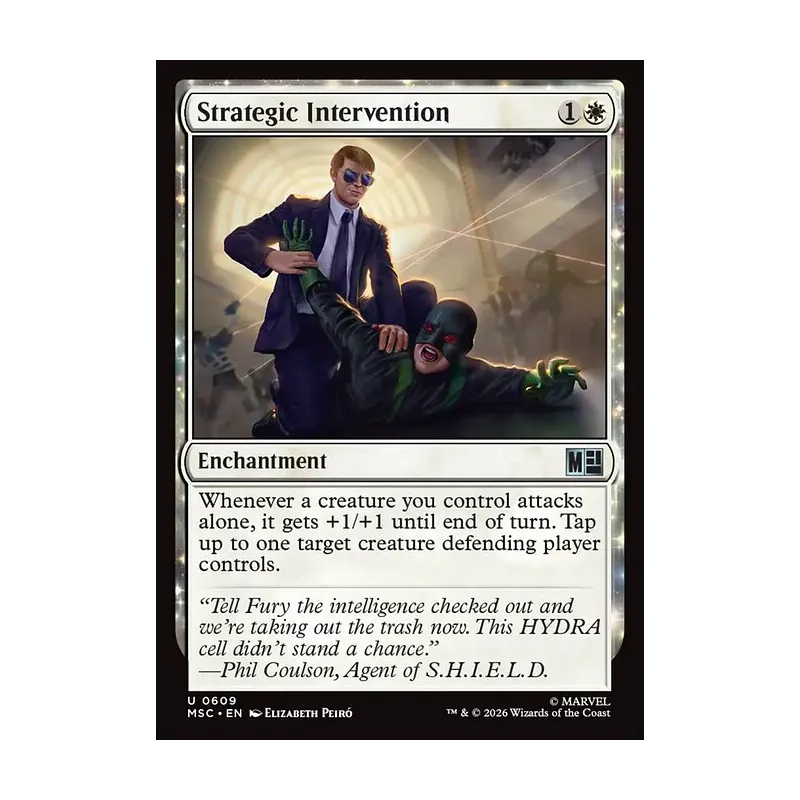 Strategic Intervention - Marvel Super Heroes Commander (Near Mint)