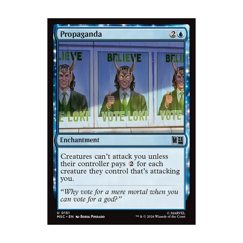 Propaganda (Surge Foil) - Marvel Super Heroes Commander (Foil Near Mint)