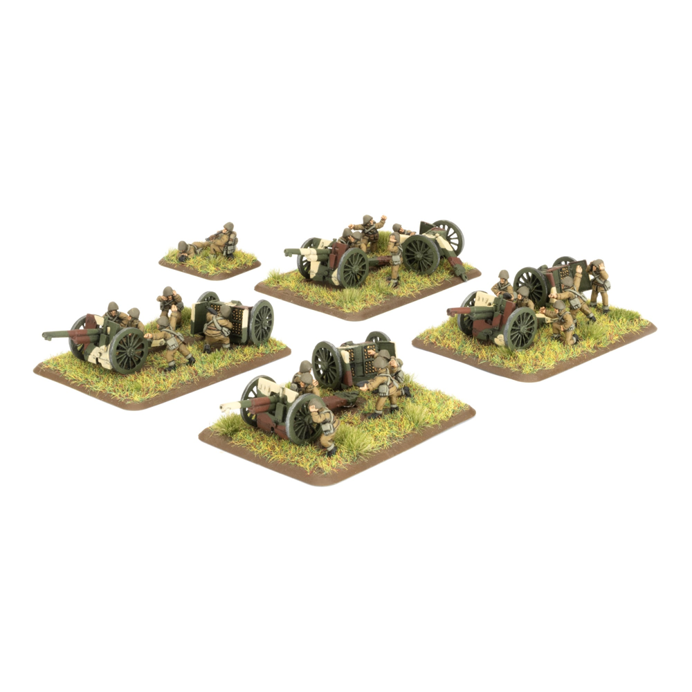 Flames of War WW2: Polish - 75mm Artillery Battery (New Arrival)