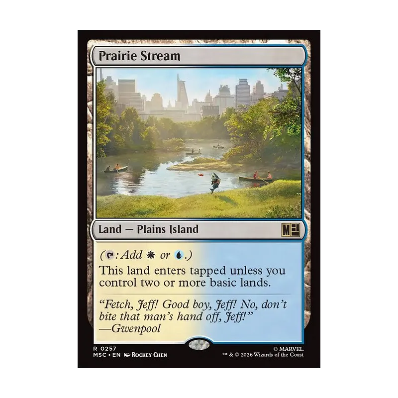 Prairie Stream (Surge Foil) - Marvel Super Heroes Commander (Foil Near Mint)