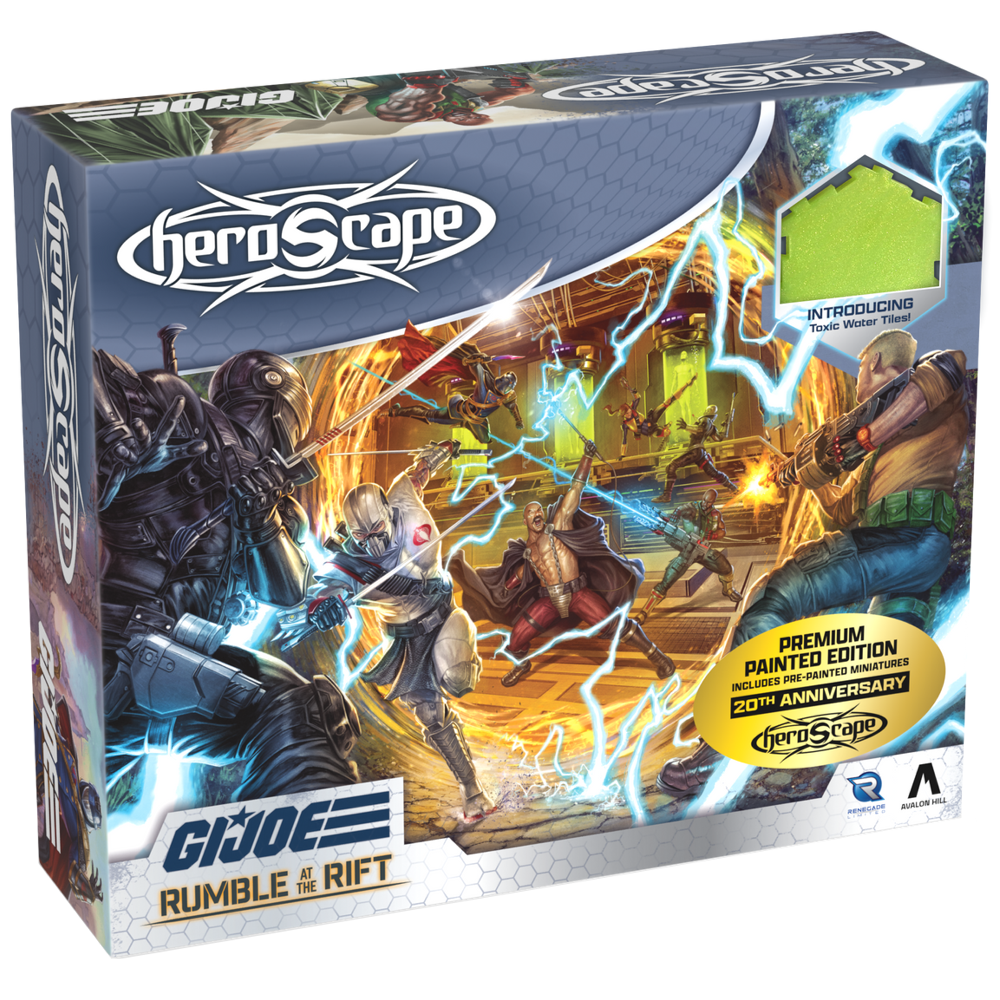G.I. JOE Heroscape: Rumble at the Rift Battle Box (Painted) (Preorder)