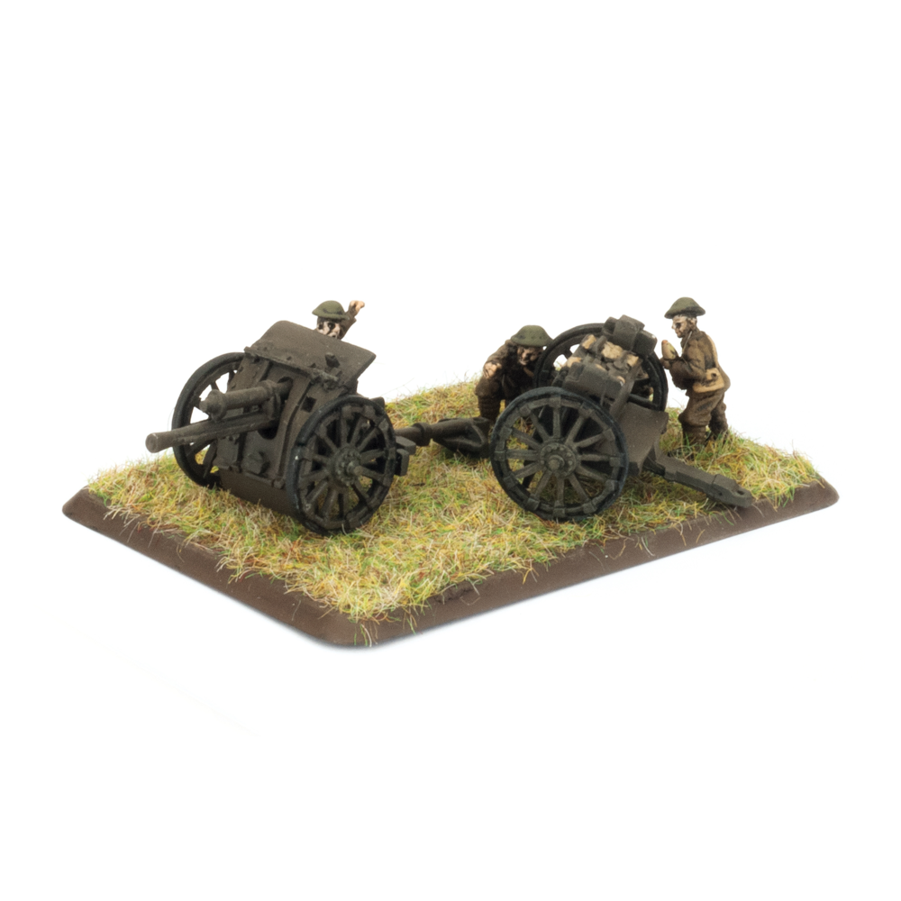 Flames of War Great War: OQF 18 pdr Guns