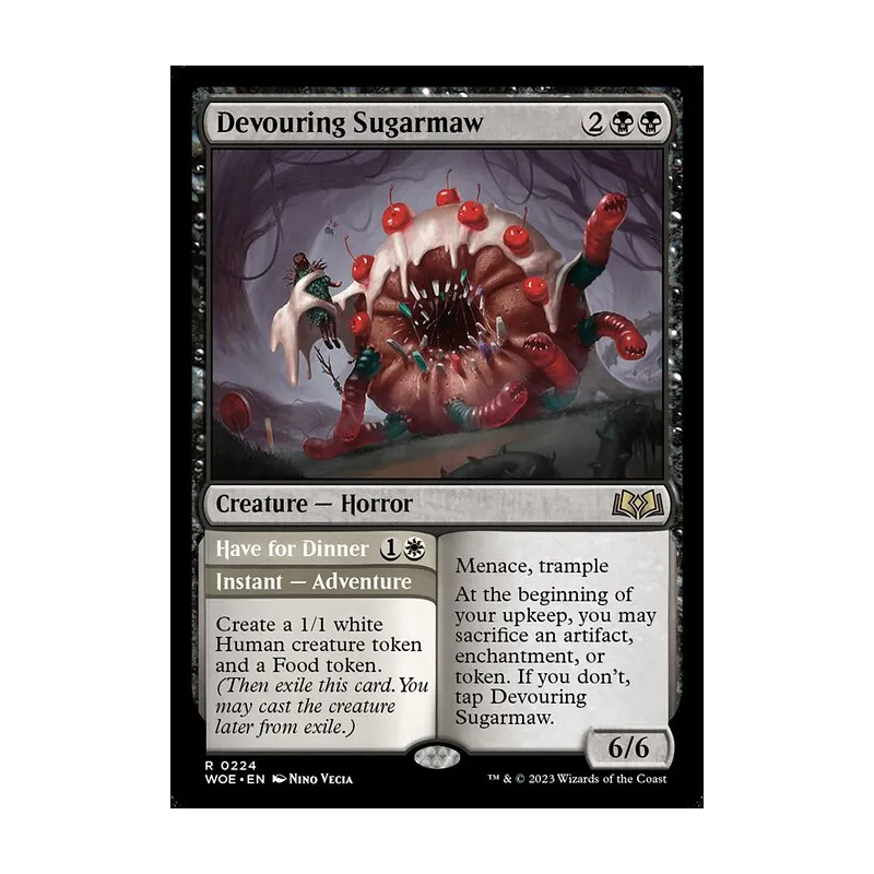 Devouring Sugarmaw // Have for Dinner - Wilds of Eldraine (Near Mint)