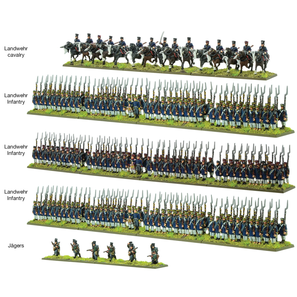 Black Powder Epic Battles: Waterloo - Prussian Landwehr Brigade