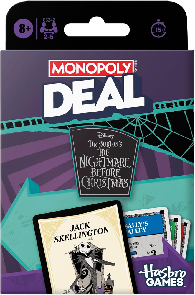 Monopoly Deal: Nightmare Before Christmas (Preorder)