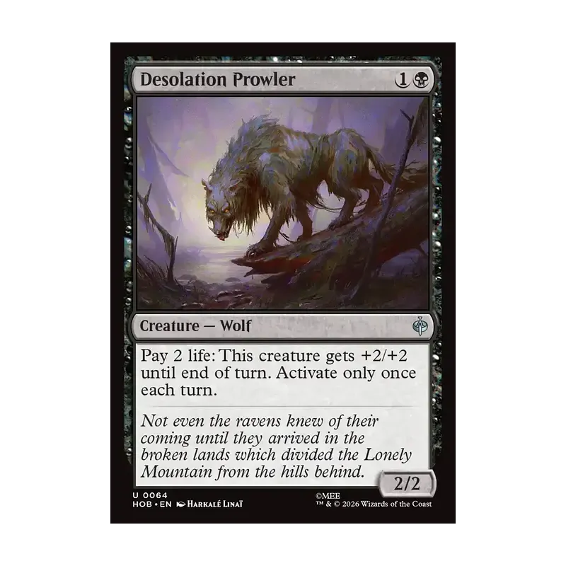 Desolation Prowler - The Hobbit (Near Mint)