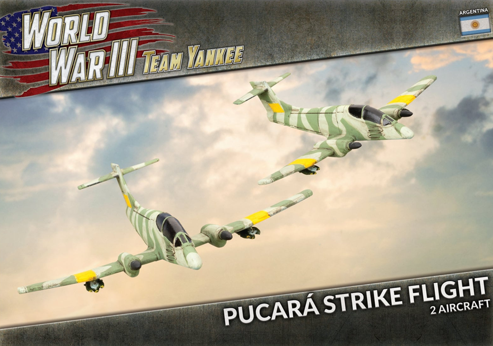 WWIII Team Yankee: Argentina - Pucara Strike Flight (Preorder)