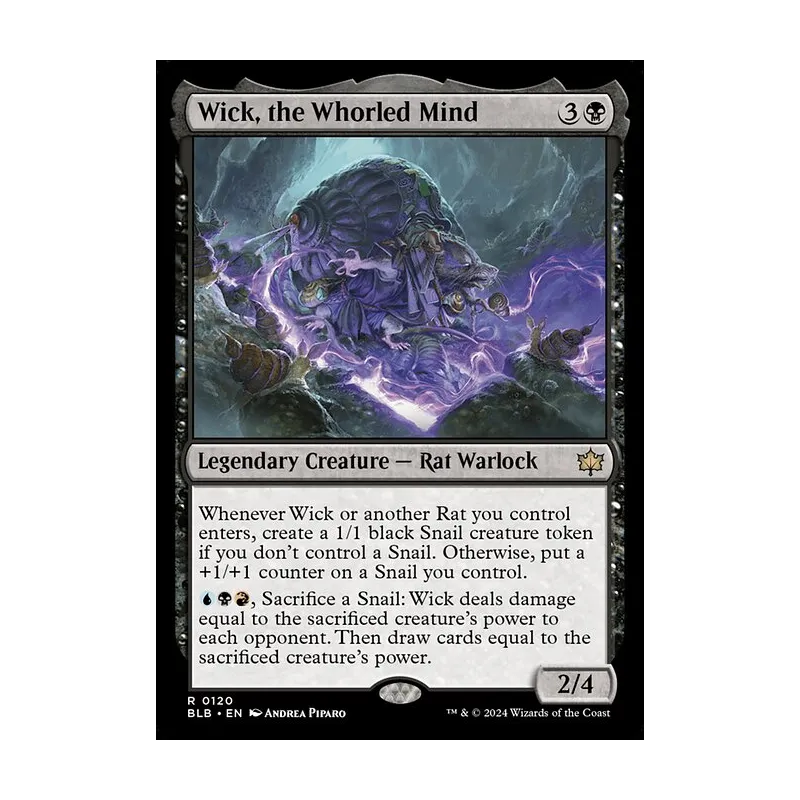Wick, the Whorled Mind - Bloomburrow (Near Mint)
