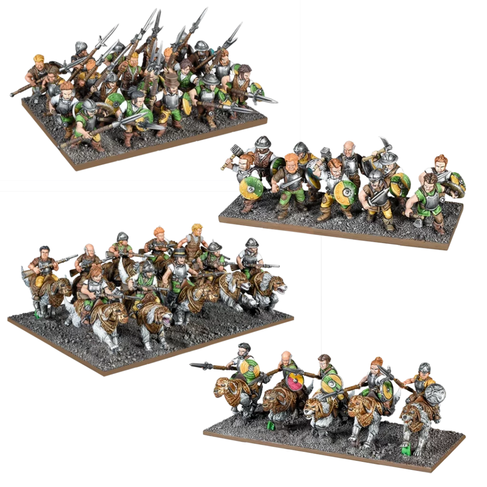 Kings of War: Halfling - Muster Battle Group