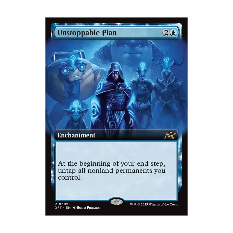 Unstoppable Plan (Extended Art) - Aetherdrift (Near Mint)