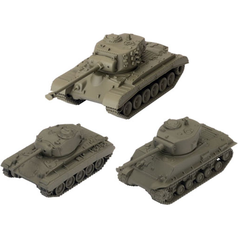 World of Tanks: U.S.A. Tank Platoon (Sherman, Pershing, Chaffee)