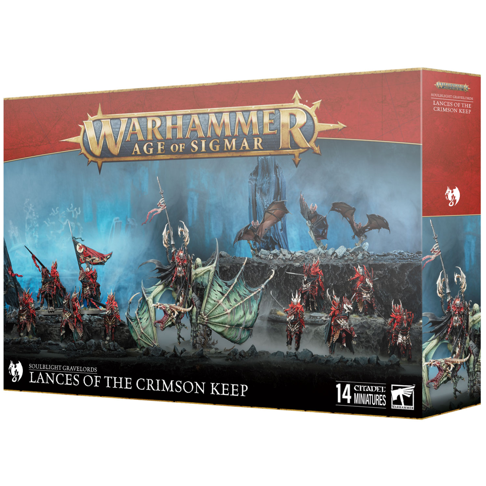 Warhammer Age of Sigmar: Soulblight Gravelords - Lances of the Crimson Keep (Preorder)