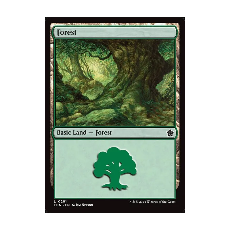Forest (0281) - Foundations (Near Mint)