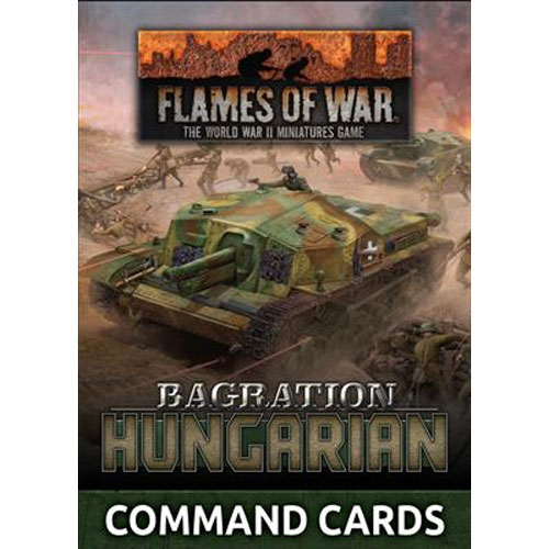 Flames of War WW2: Bagration - Hungarian Command Cards (Last Chance)