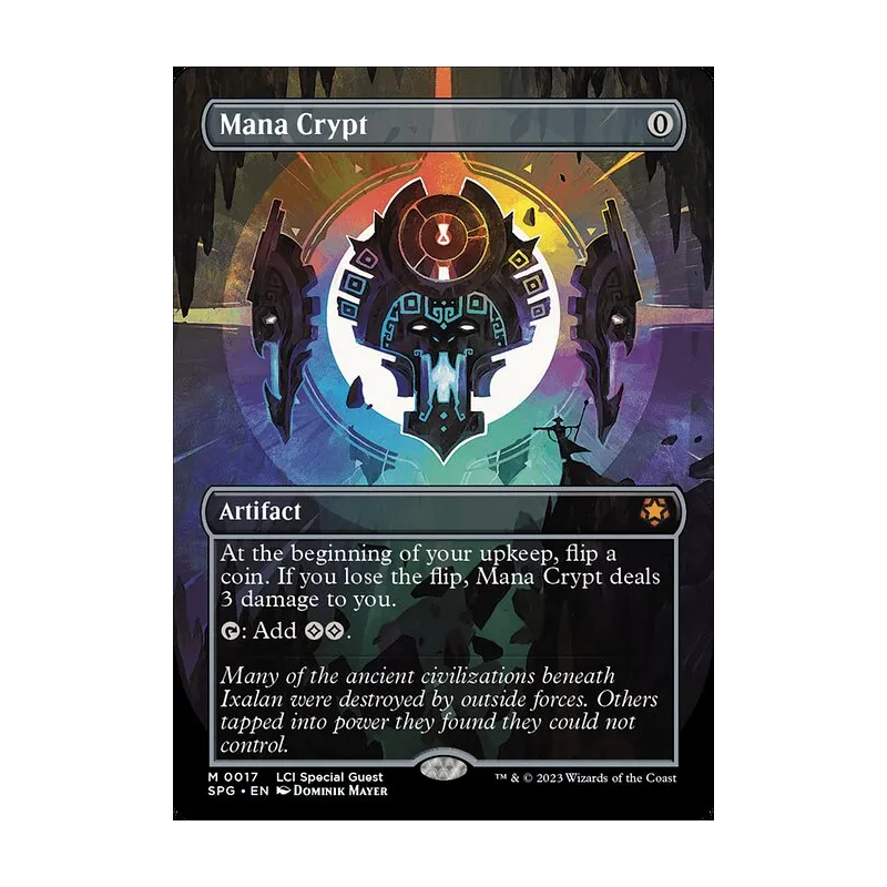 Mana Crypt (Borderless) - Special Guests (Near Mint)