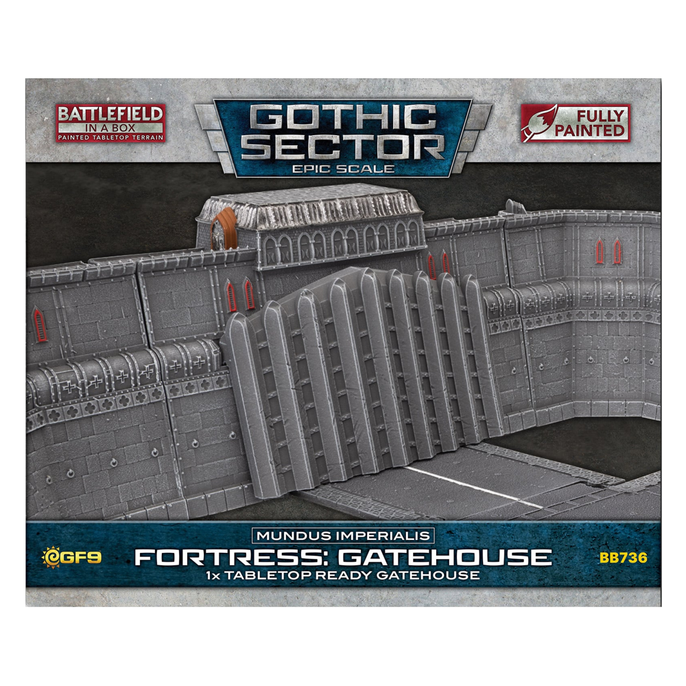 Battlefield in a Box: Gothic Sector: Mundus Imperialis - Fortress Gatehouse (New Arrival)