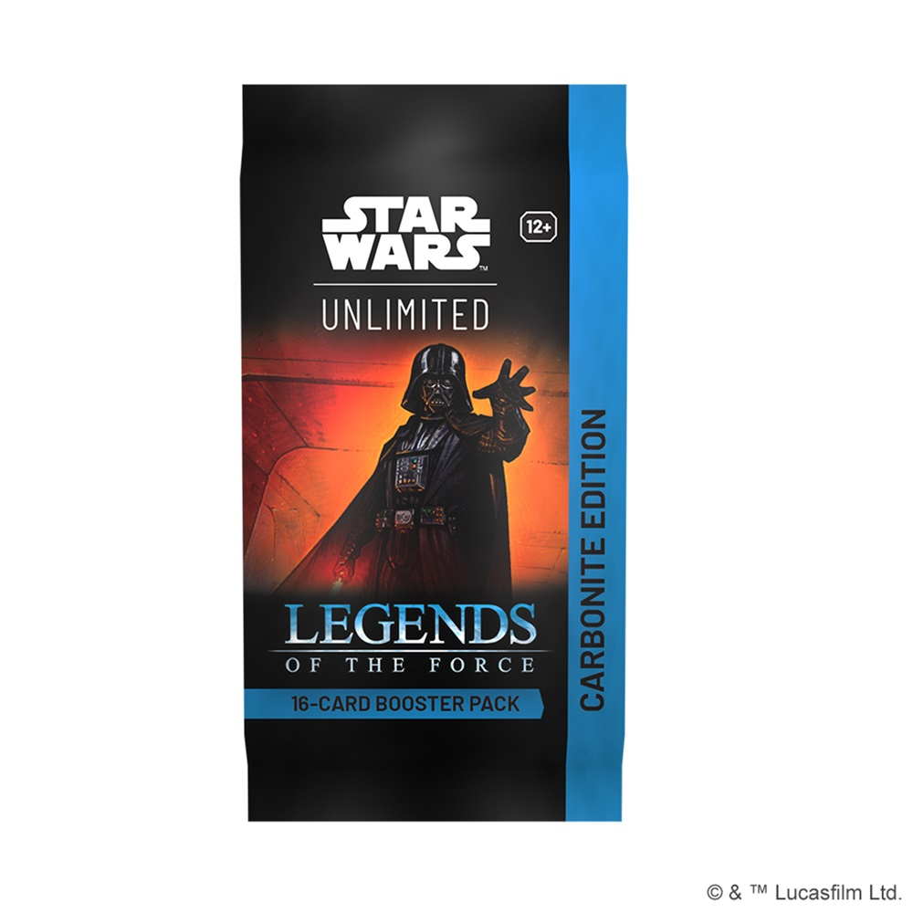 Star Wars Unlimited TCG: Legends of the Force - Carbonite Edition Booster Pack Star Wars Unlimited TCG: Legends of the Force - Carbonite Edition Booster Pack