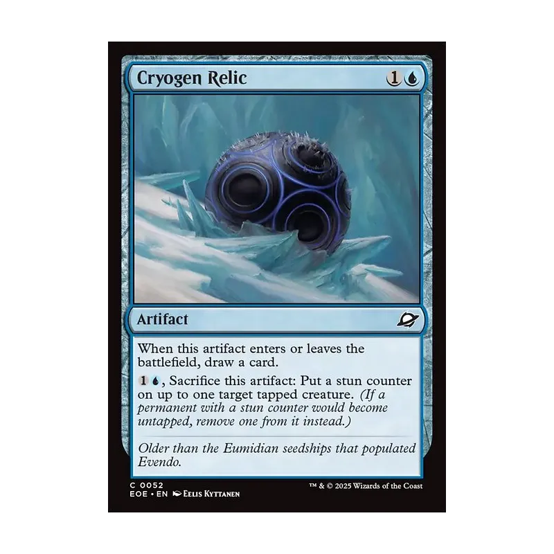 Cryogen Relic - Edge of Eternities (Near Mint)